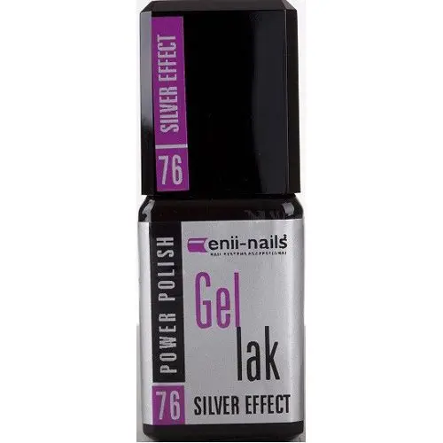 Silver Effect 76 -ENII UV gel lak 11ml