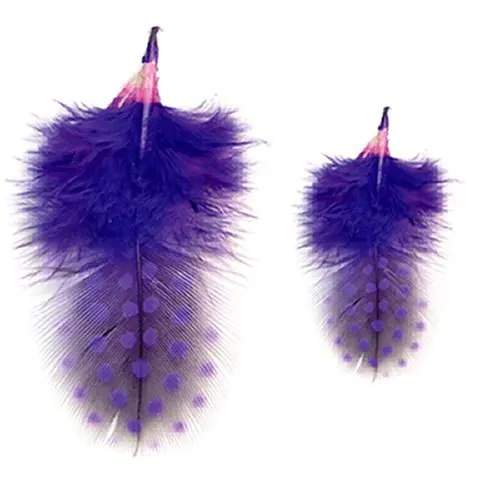 Dekoracija za nohte - vijoličasto-črna peresa