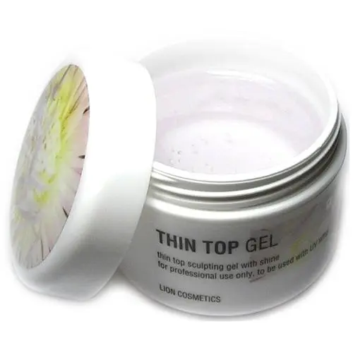 UV gel Lion Cosmetics - Thin top gel, 40 ml