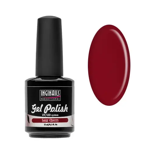 Sour Cherry 15ml - UV-gel lak Inginails Professional 