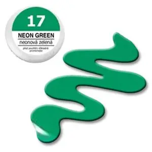 EBD 17 Neon Green 5g – barvni UV-gel