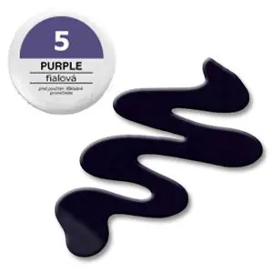 Barvni UV-gel – EBD 5 Purple 5g