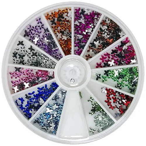 Komplet barvnih okraskov - pentlje