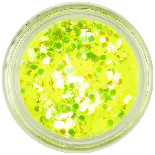 Šestkotniki za konice aqua - fluorescentno rumeni
