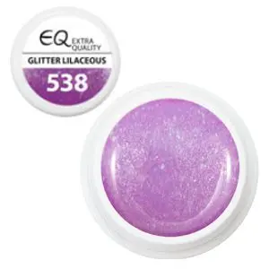 538 – Glitter Lilaceous, barvni UV-gel 5g