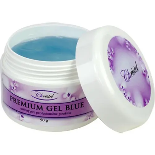 UV gel Christel - Premium gel Blue, 50 g