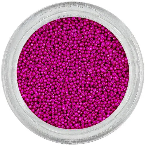 Nail art dekoracija - roza perlice 0,5mm