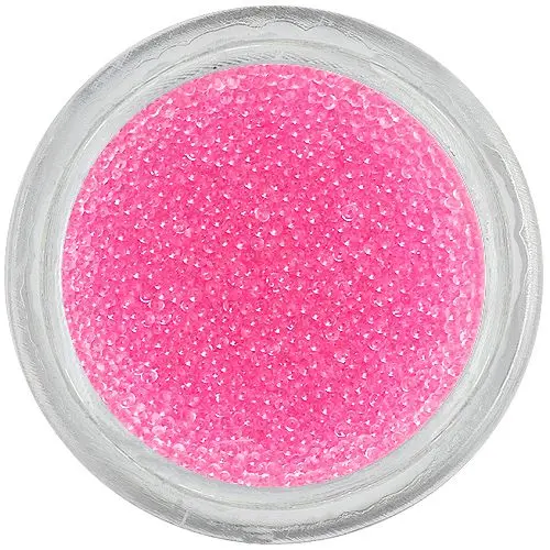 Nail art dekoracija - nežno roza perlice 0,5mm
