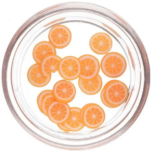 Fimo okraski - pomaranča